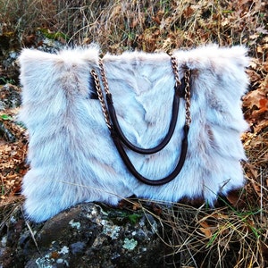 Snow Up Echt Fuchs Fell Handtasche
