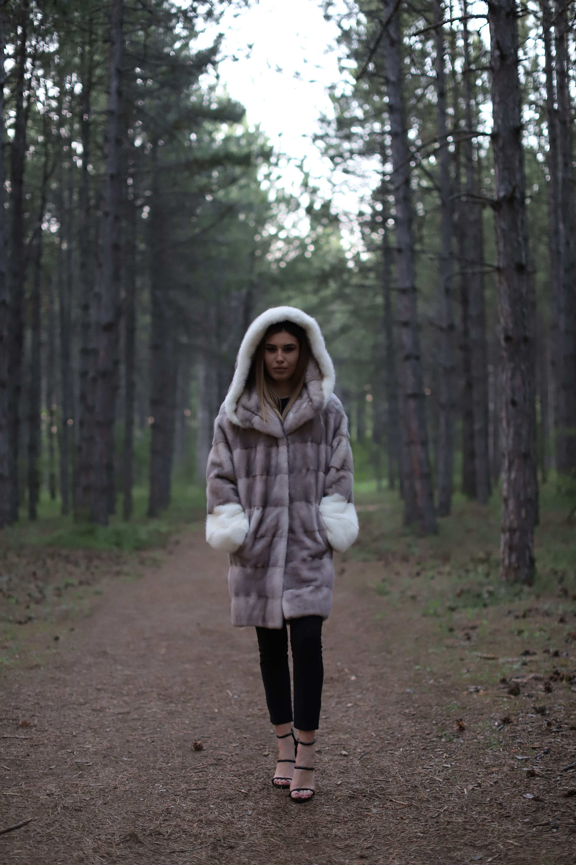Fur Coat With Hood Etsy Singapore