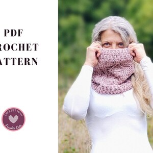 Ashlea Crochet Cowl PDF Pattern Women's Scarf image 9
