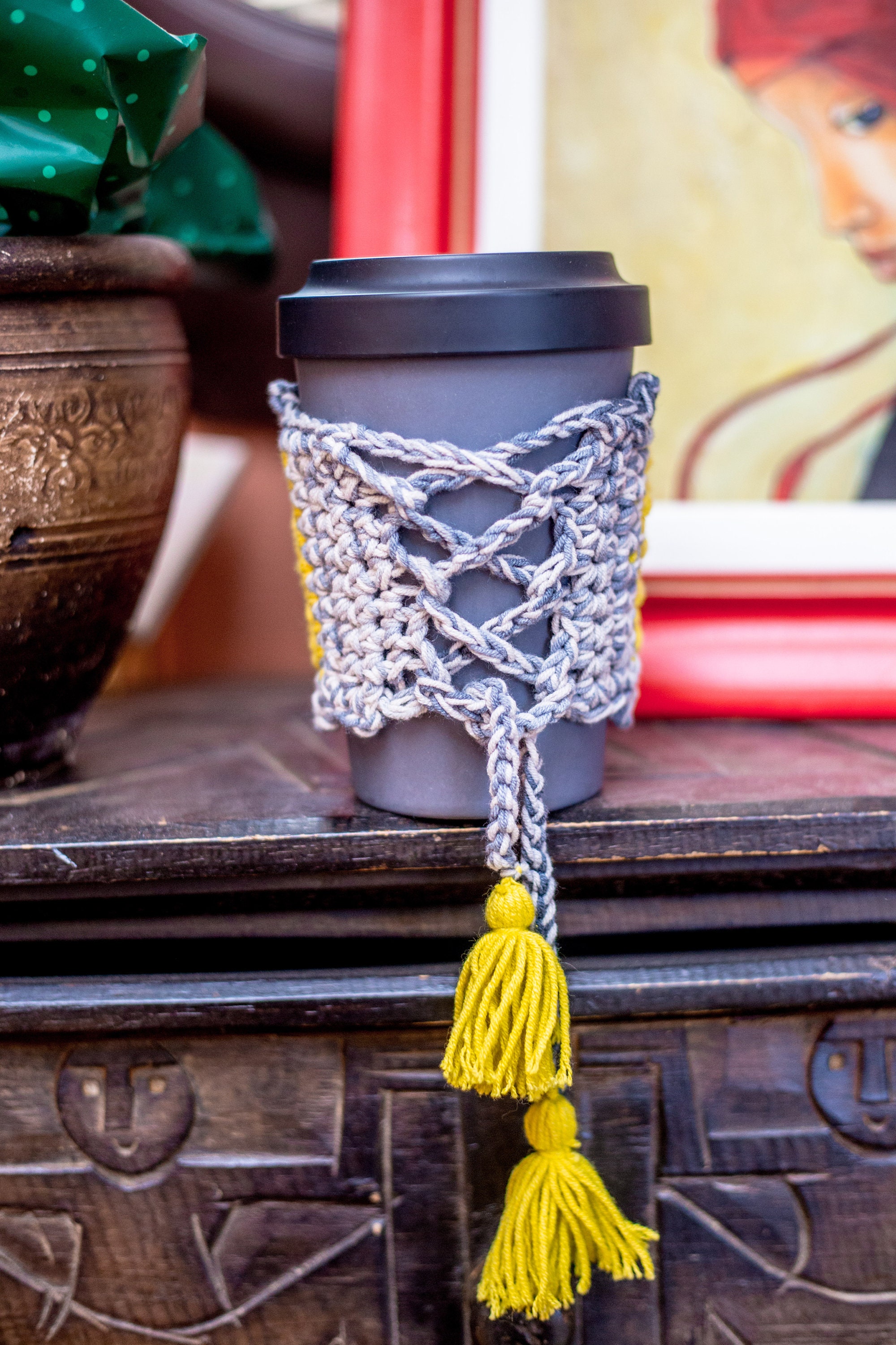 Bobble Hug Cozy Starbucks Cup Cozy Starbucks Cup Crochet Etsy