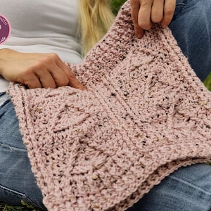 Ashlea Crochet Cowl PDF Pattern, Women's Scarf