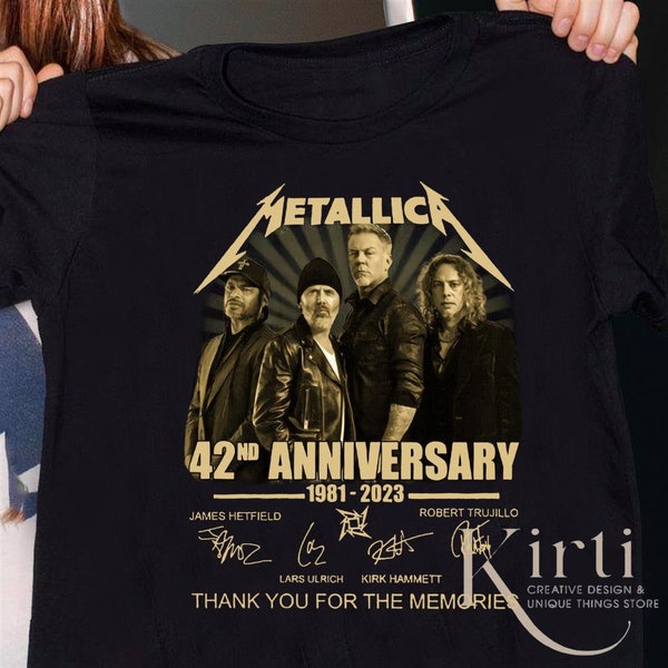 Metallica Shirt - Etsy