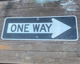 One Way Street Sign