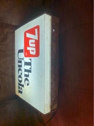 nan2ページ　60年代　7up Uncola 看板 1960s 7up the Uncola Advertising Light up Sign - Etsy