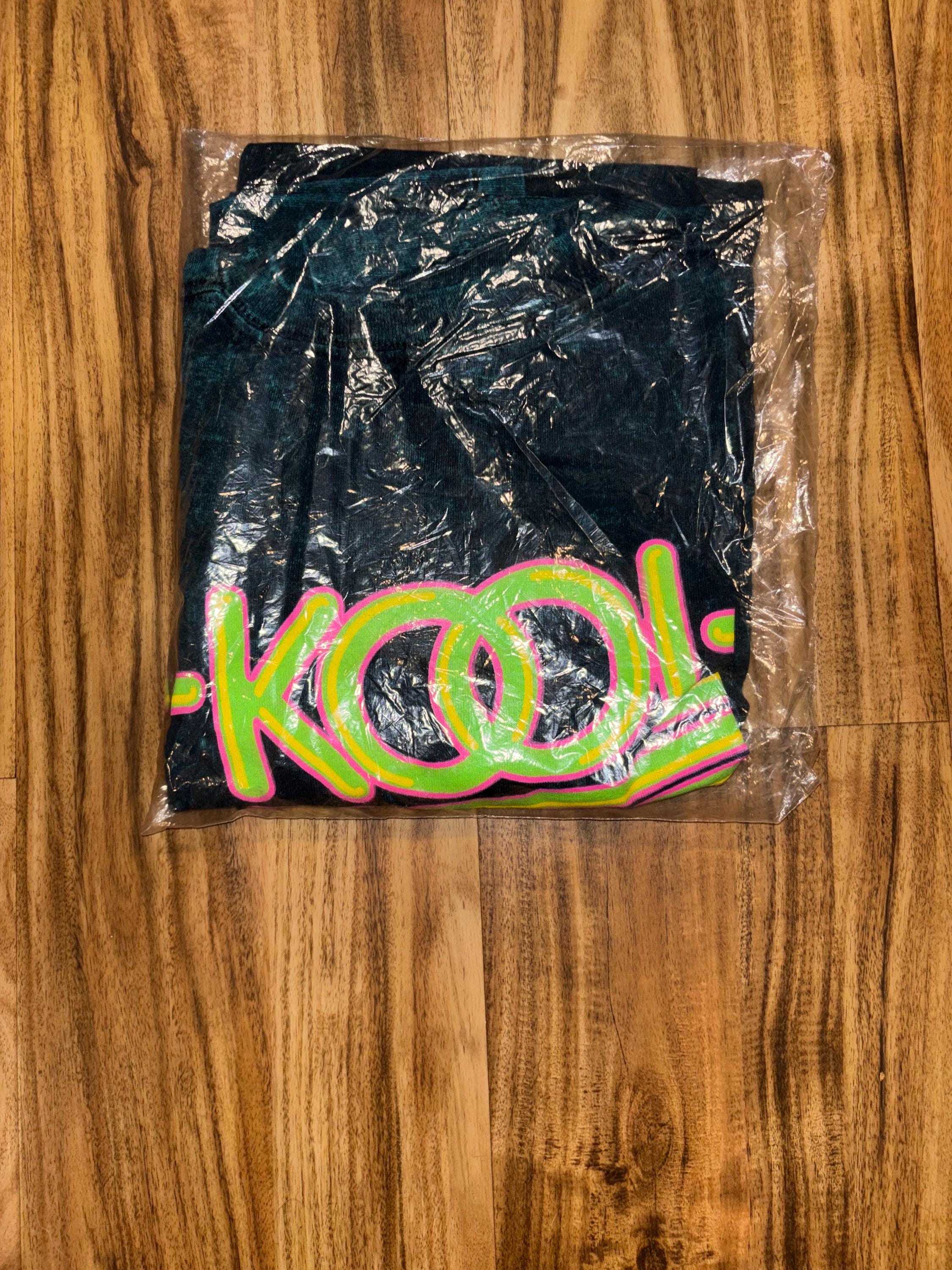 kool cigarettes t shirt Vintage 90's KOOL Cigarettes T-shirt Mens XL Acid Wash Single Stitch Made  in USA