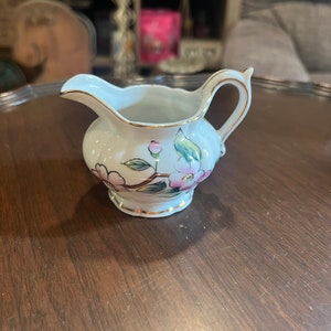 Mini pot à crème vintage peint à la main
