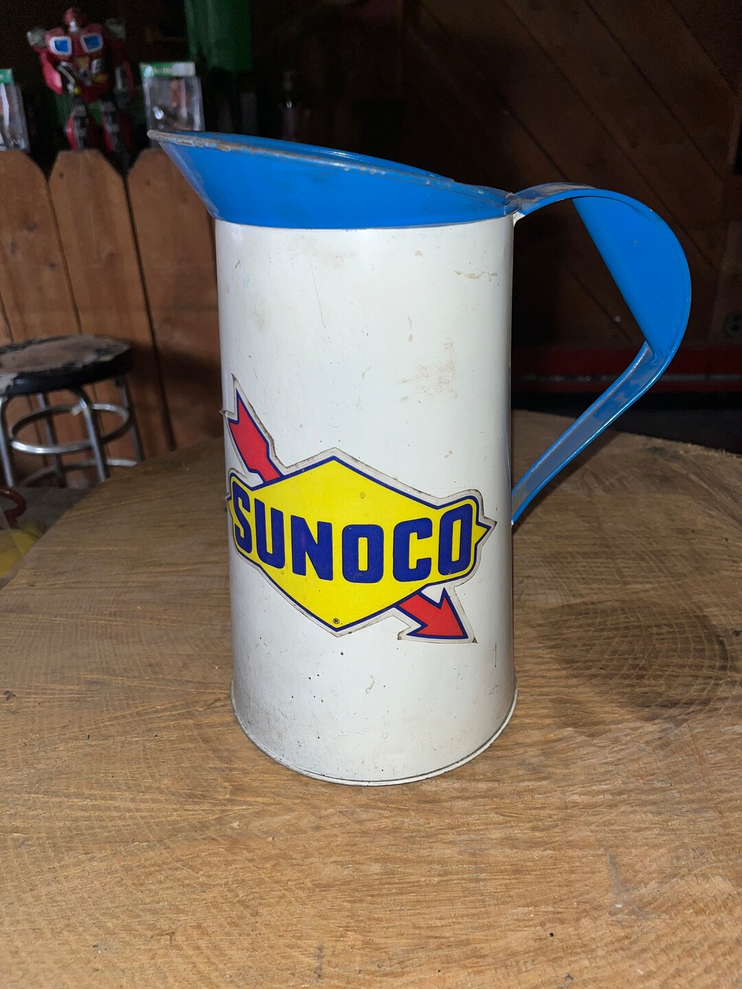 Vintage Motor Oil Filler Can Etsy