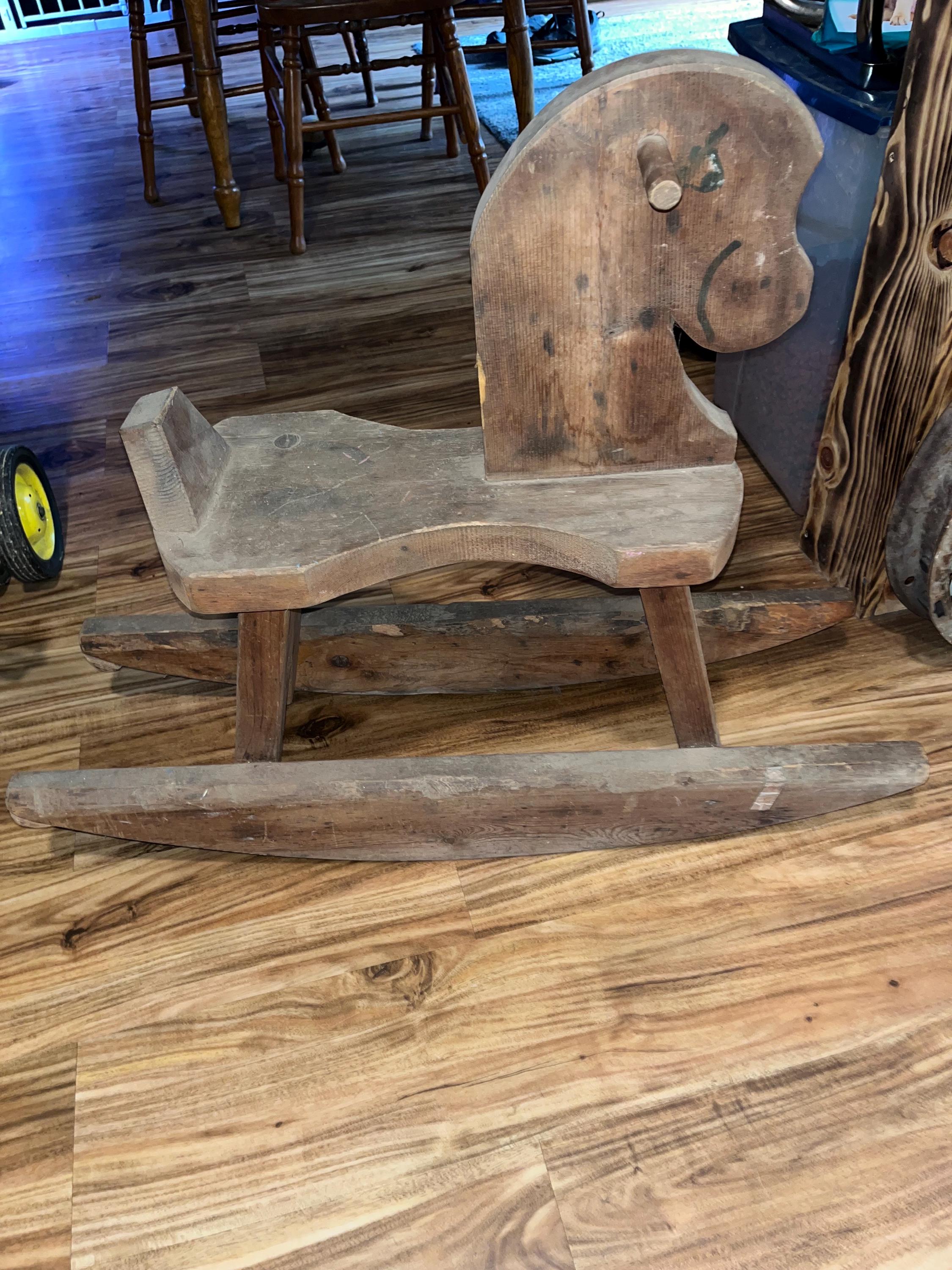 ヴィンテージロッキングホース - Etsy 日本