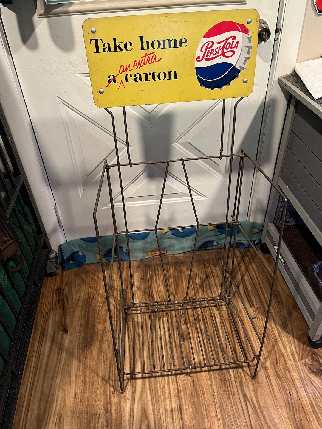 Vintage Pepsi Carton Rack - Etsy