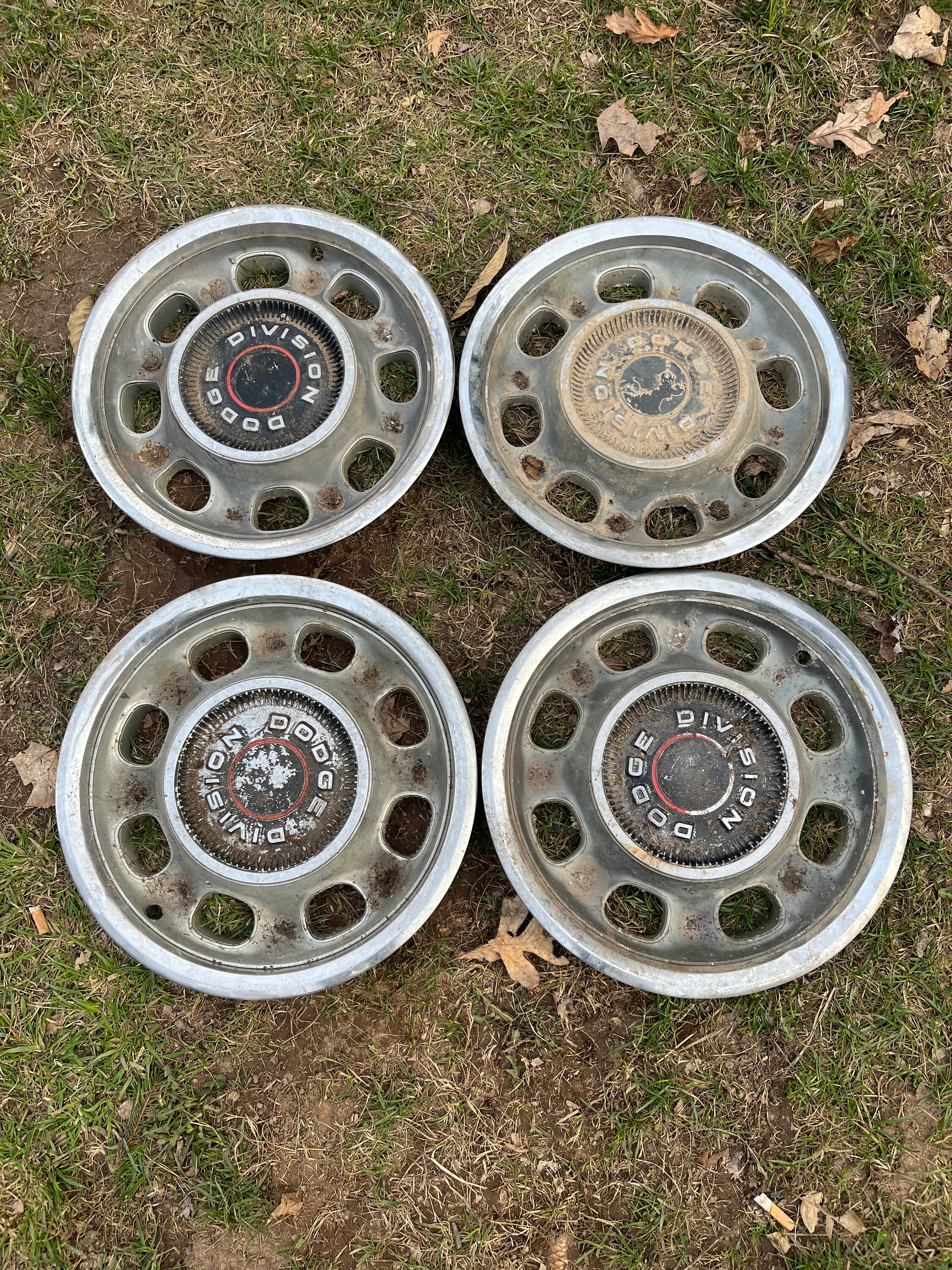 Dodge division hubcaps deals
