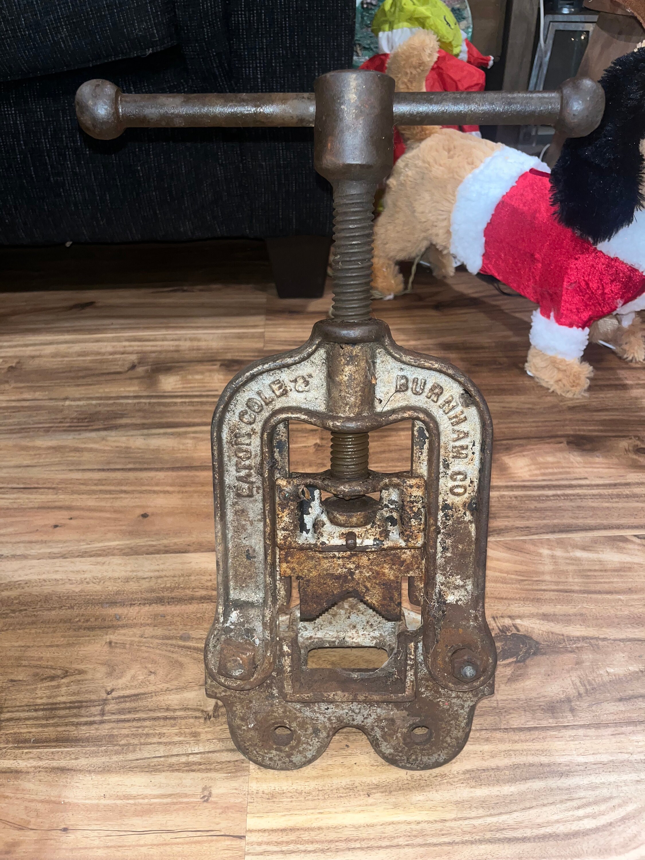 Vintage Eaton Cole & Burnham Pipe Vise