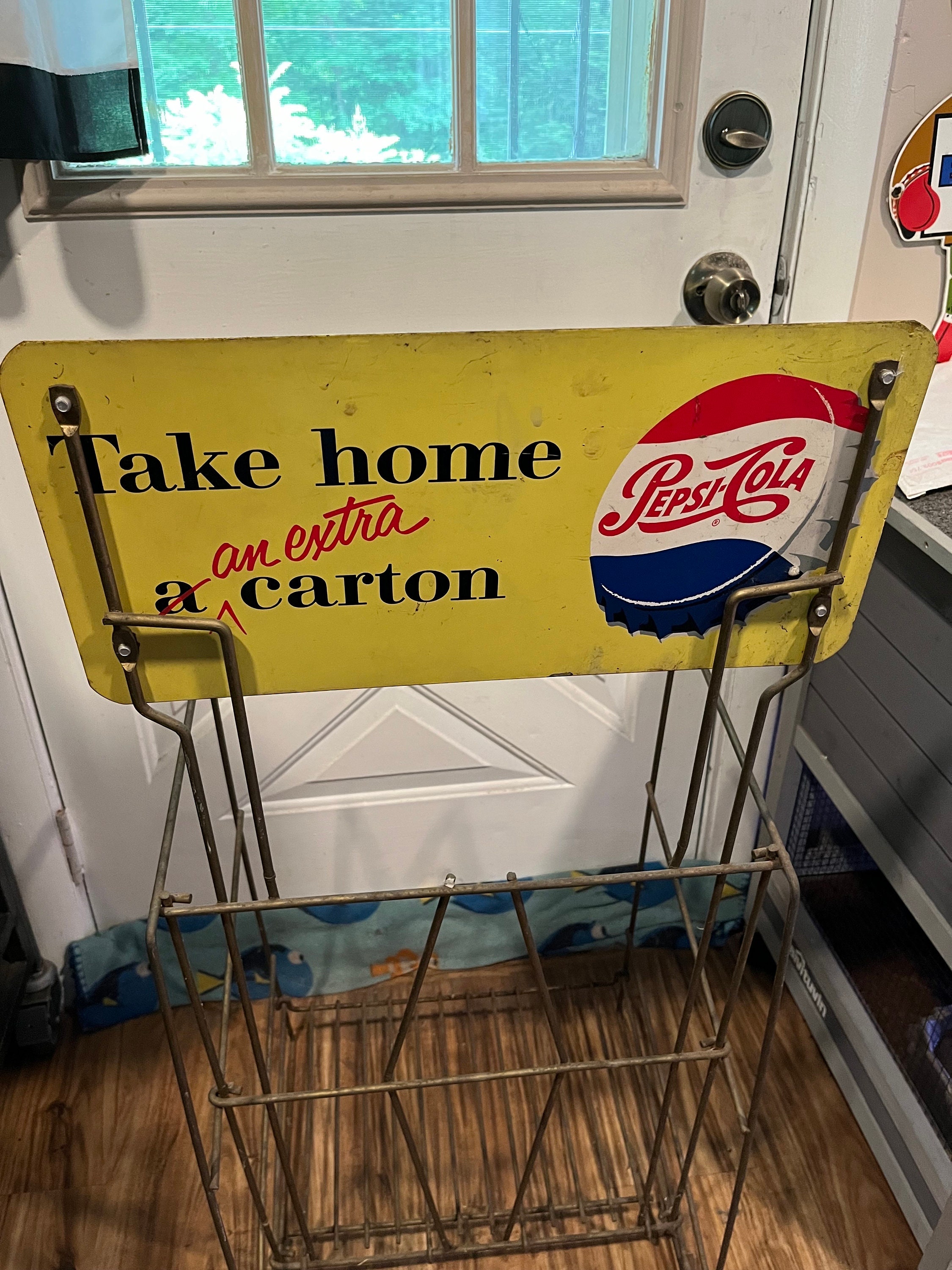 Vintage Pepsi Carton Rack - Etsy