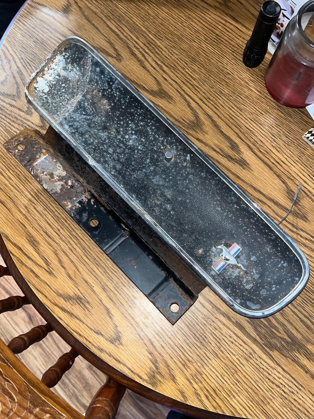 Vintage 1965 Ford Mustang Glove Box Door Etsy