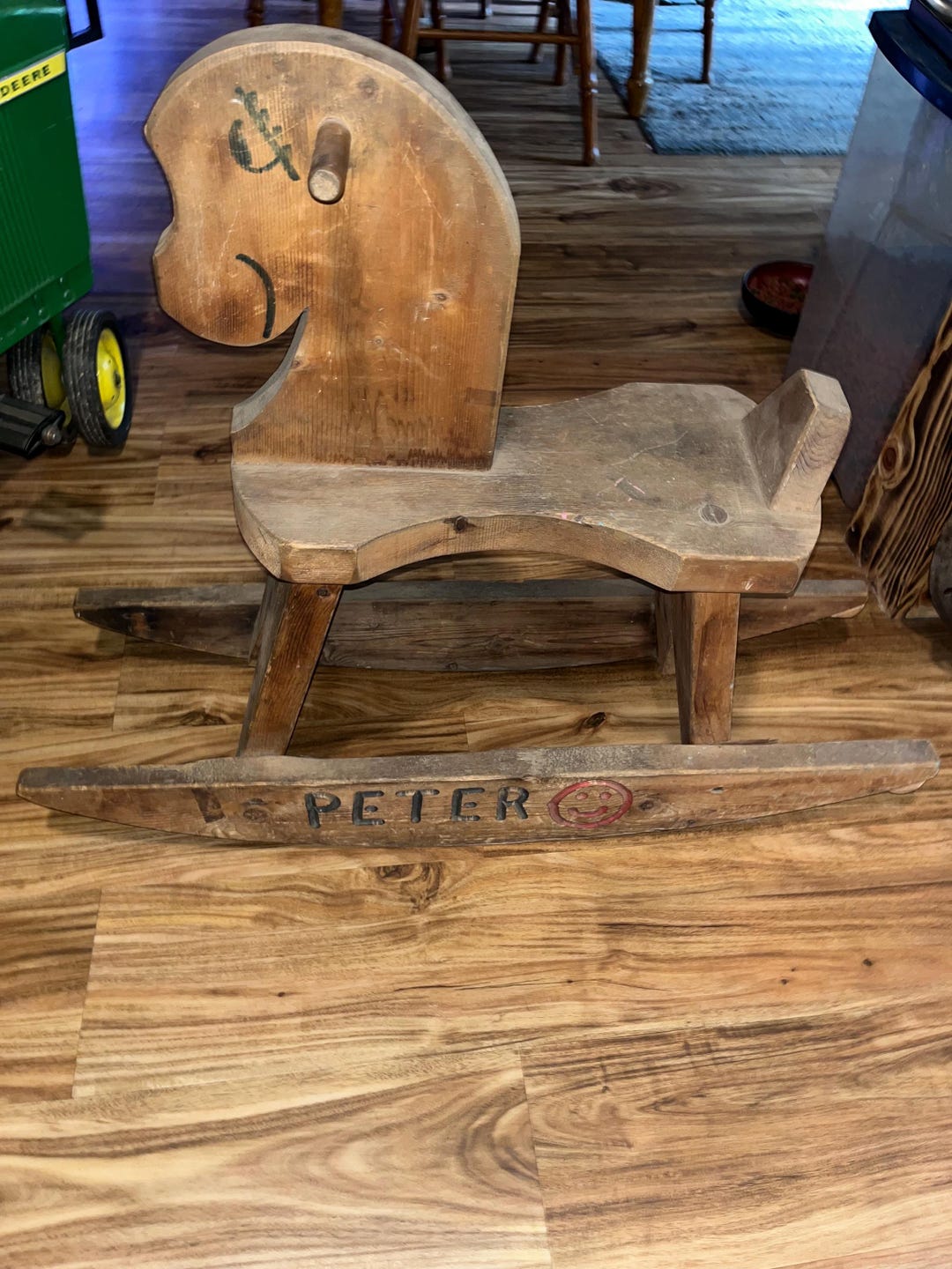 ヴィンテージロッキングホース - Etsy 日本