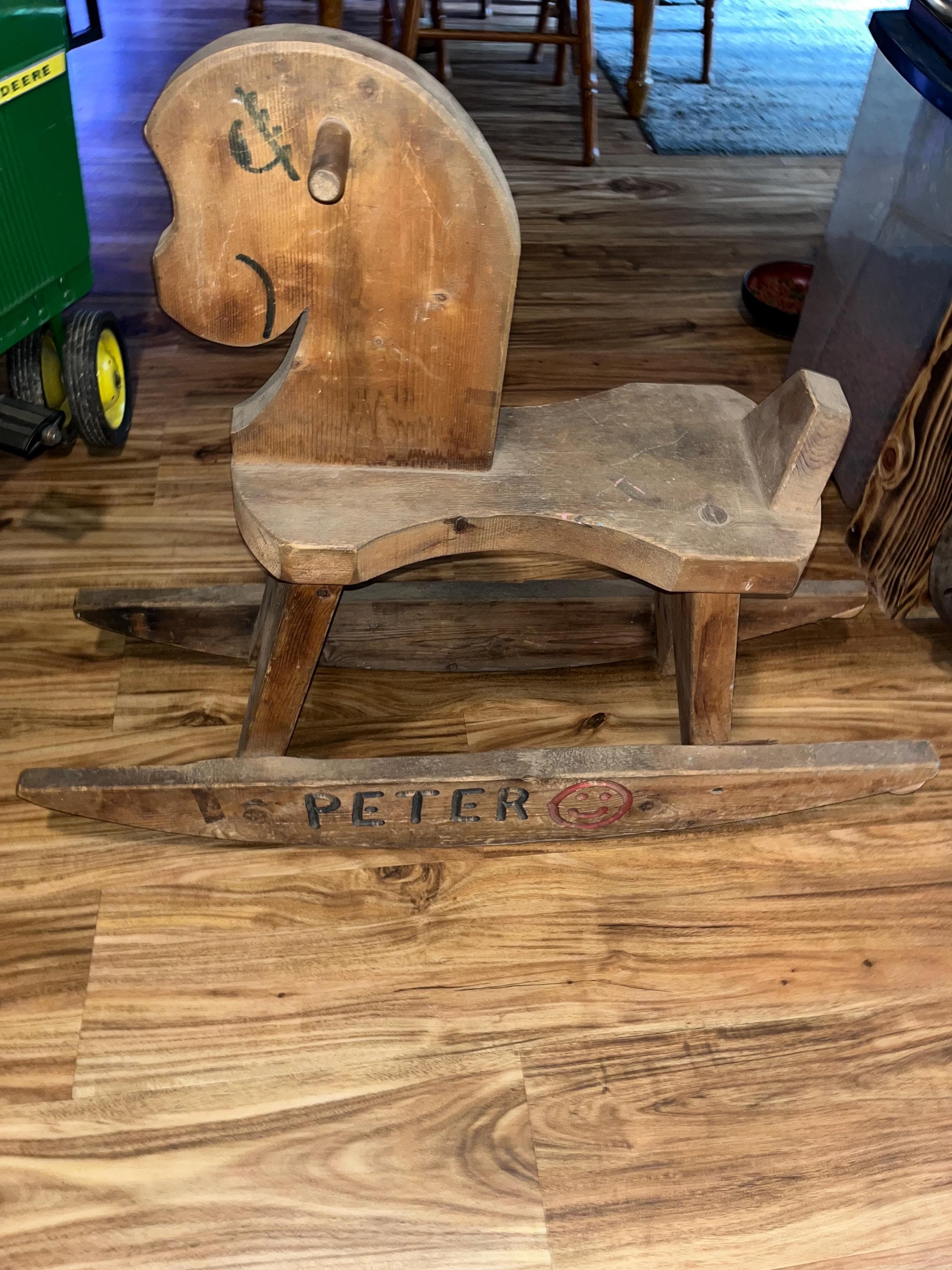 ヴィンテージロッキングホース - Etsy 日本