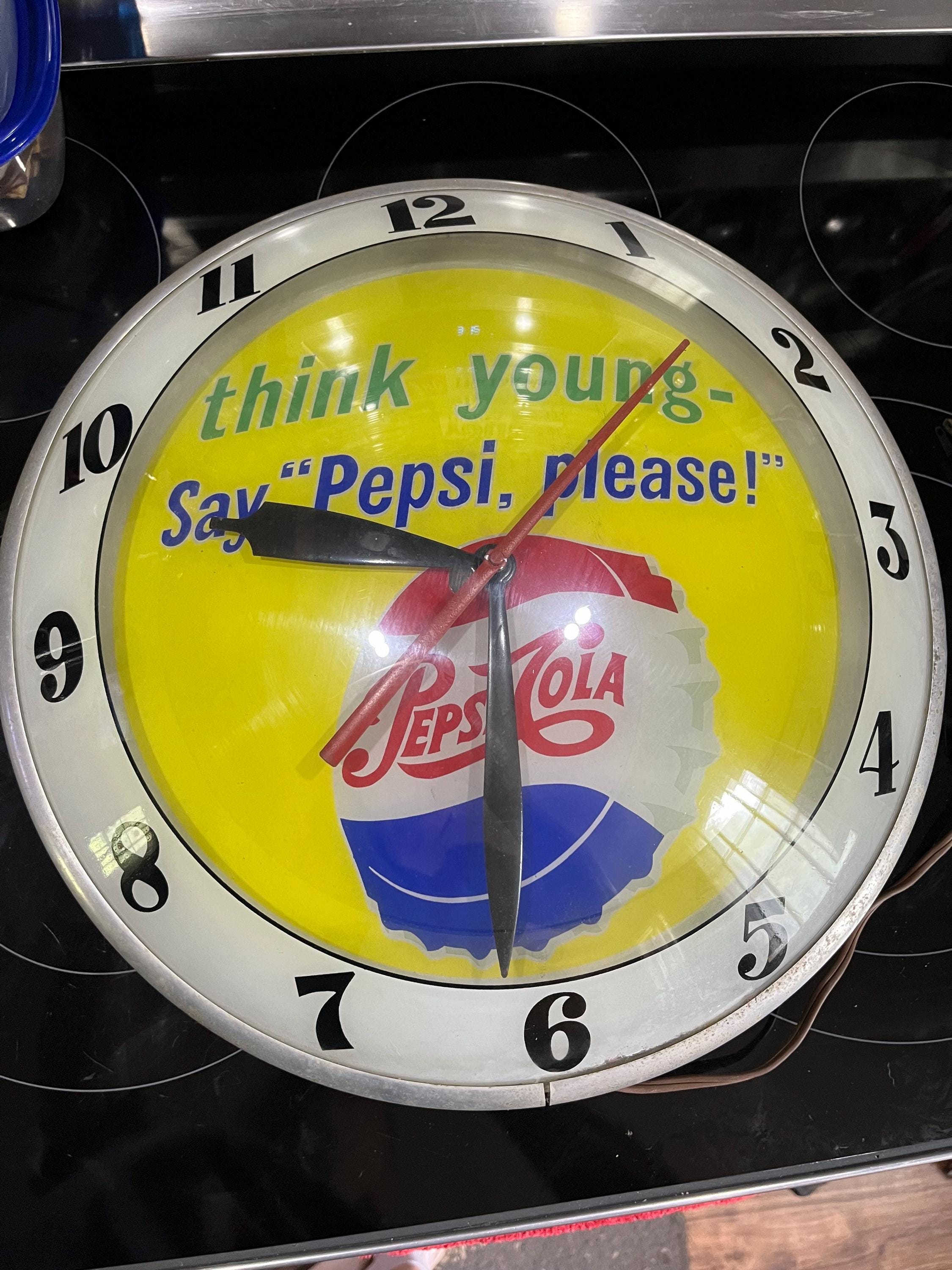 ペプシ温度計 1963 ヴィンテージ say“Pepsi, please”(L) Vintage Original Marked 1967 M-165 Pepsi 