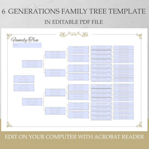 Family Tree Poster Etsy