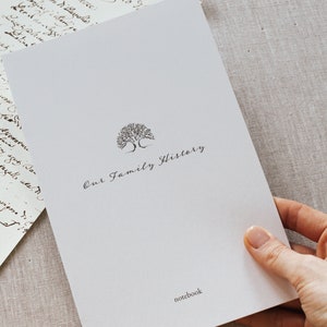 Family Tree Book Genealogy Notebook 6 Generation Family History Book Ancestor Chart Family History Journal Genealogy Gift Genealogy Research