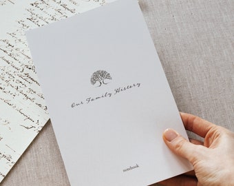 Książka drzewa genealogicznego, Notatnik genealogiczny, Książka historii rodziny 6 pokoleń, Wykres przodków, Dziennik historii rodziny, Prezent genealogiczny, Badania genealogiczne
