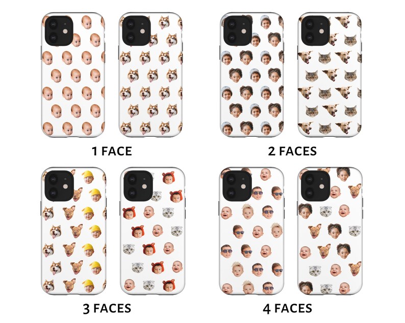 Anpassat telefonskal för hund - iPhone-skal för hund - Personligt telefonskal med husdjursfoto - Skal för hundälskare - Gåva för kattälskare - iPhone-skal Galaxy-skal bild 2
