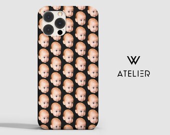 Picture Phone Case - Custom iPhone 13 Pro Max Case - Baby Face Case - Phone Cases iPhone 12 iPhone 11 Personalized - Phone Case With Photo