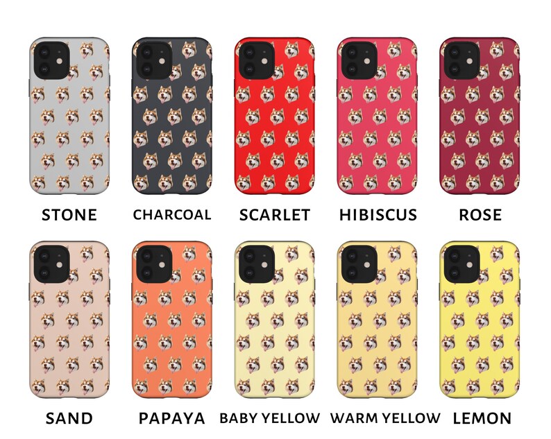 Anpassat telefonskal för hund - iPhone-skal för hund - Personligt telefonskal med husdjursfoto - Skal för hundälskare - Gåva för kattälskare - iPhone-skal Galaxy-skal bild 4