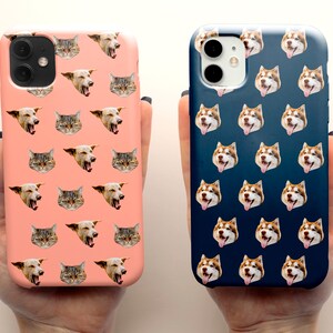 Anpassat telefonskal för hund - iPhone-skal för hund - Personligt telefonskal med husdjursfoto - Skal för hundälskare - Gåva för kattälskare - iPhone-skal Galaxy-skal bild 6