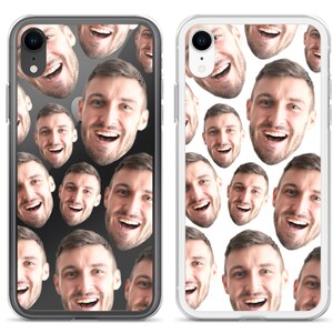 Custom Face Phone Case - Custom Photo iPhone Case - Personalized Picture Phone Case - Photo Gift - Custom iPhone XR, 11 Pro, 7, X, 8 Plus