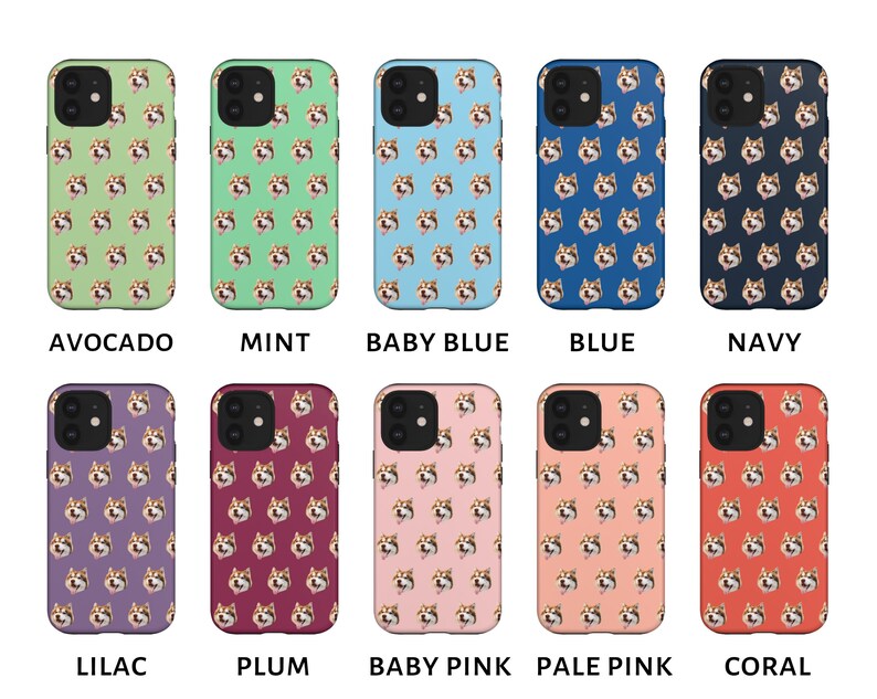 Anpassat telefonskal för hund - iPhone-skal för hund - Personligt telefonskal med husdjursfoto - Skal för hundälskare - Gåva för kattälskare - iPhone-skal Galaxy-skal bild 5