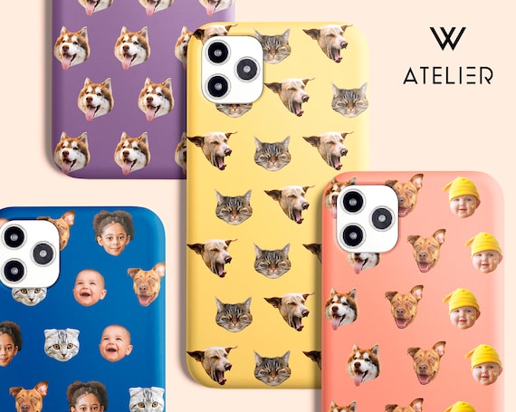 Dog Phone Case Custom - Dog iPhone Case - Personalized Pet Photo Phone Case - Dog Lovers Case - Cat Lover Gift - iPhone Cases Galaxy Cases