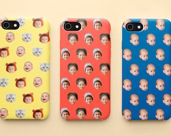 Personalized iPhone Case Baby Photo Newborn Face - Gifts For Her - Gift For Him - Baby Shower Gift - Mothers Day Gift - Gift For Mom Grandma