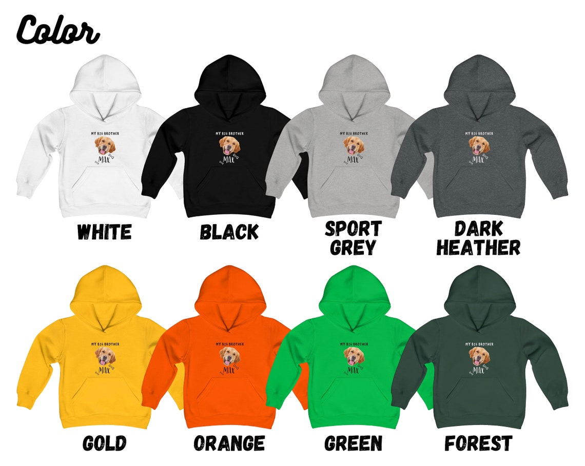 Custom Hoodies for Kids Dog Hoodies Cat Hoodies Etsy Canada