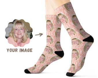 Custom Mom Socks - Custom Face Socks - Personalized Socks For Women - Custom Photo Socks - Funny Women Socks - Personalized Birthday Gift