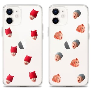 Coque de portable avec photo personnalisée avec votre animal de compagnie ou votre bébé - Cadeau personnalisé pour les propriétaires d'animaux de compagnie et les nouveaux parents - Étuis pour iPhone 15 16 Pro Max