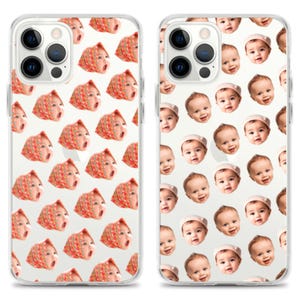 Coque de téléphone personnalisée pour portrait d'animal de compagnie ou photo de bébé - Cadeau unique pour les amoureux des animaux et des bébés - iPhone/Android - Coque personnalisée pour iPhone 16 Pro