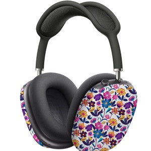 Floral Fiesta Vibrant Multicolor Flower Pattern AirPod Max Case Protective Covers