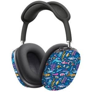 Tropical Fish and Coral Sea Life AirPod Max Case Protective Covers