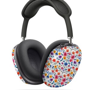 Vibrant Watercolor Flowers AirPod Max Case Protective Covers