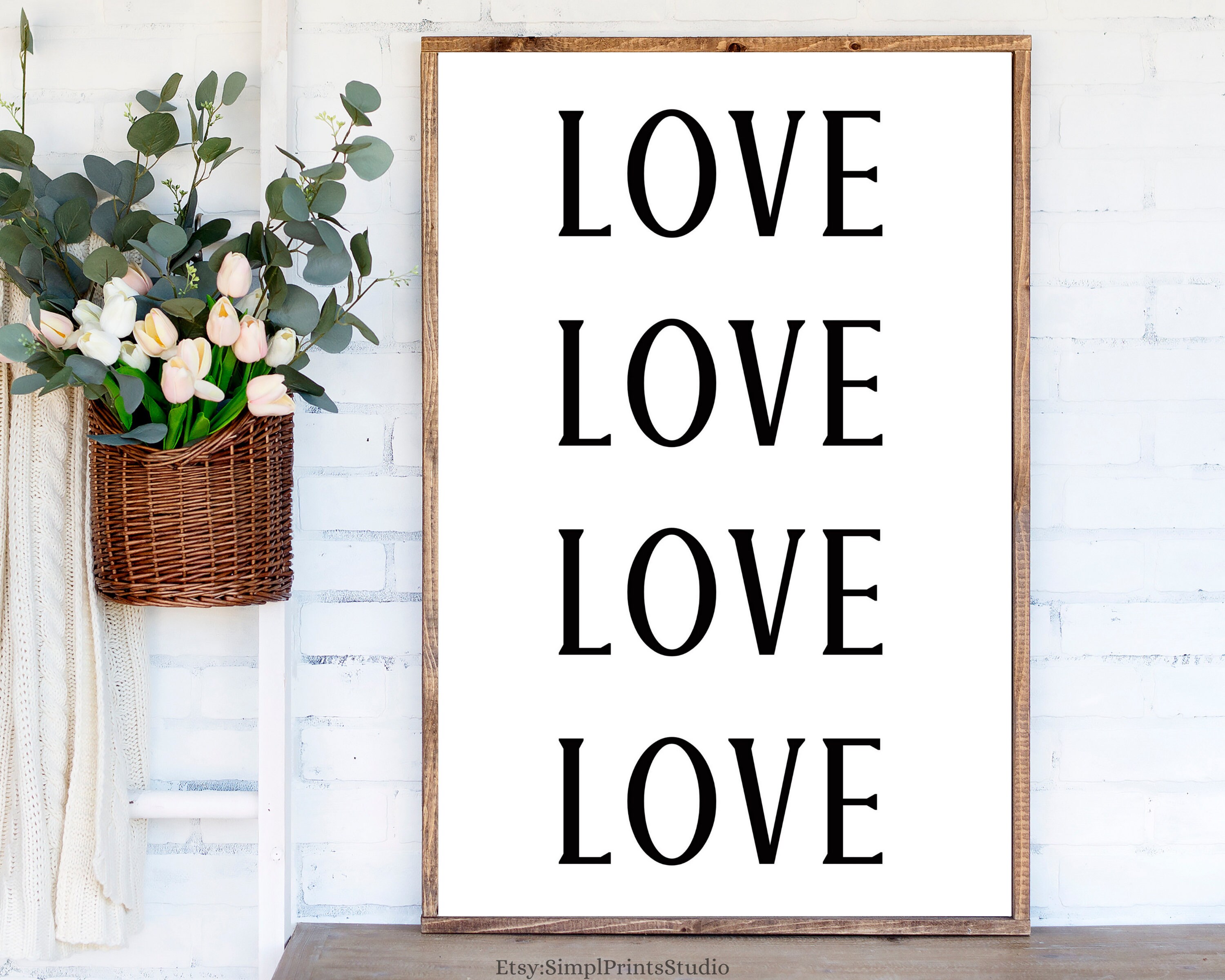 Love Wall Art Wall Décor Wall Art Wall Print Love Art Etsy Sweden