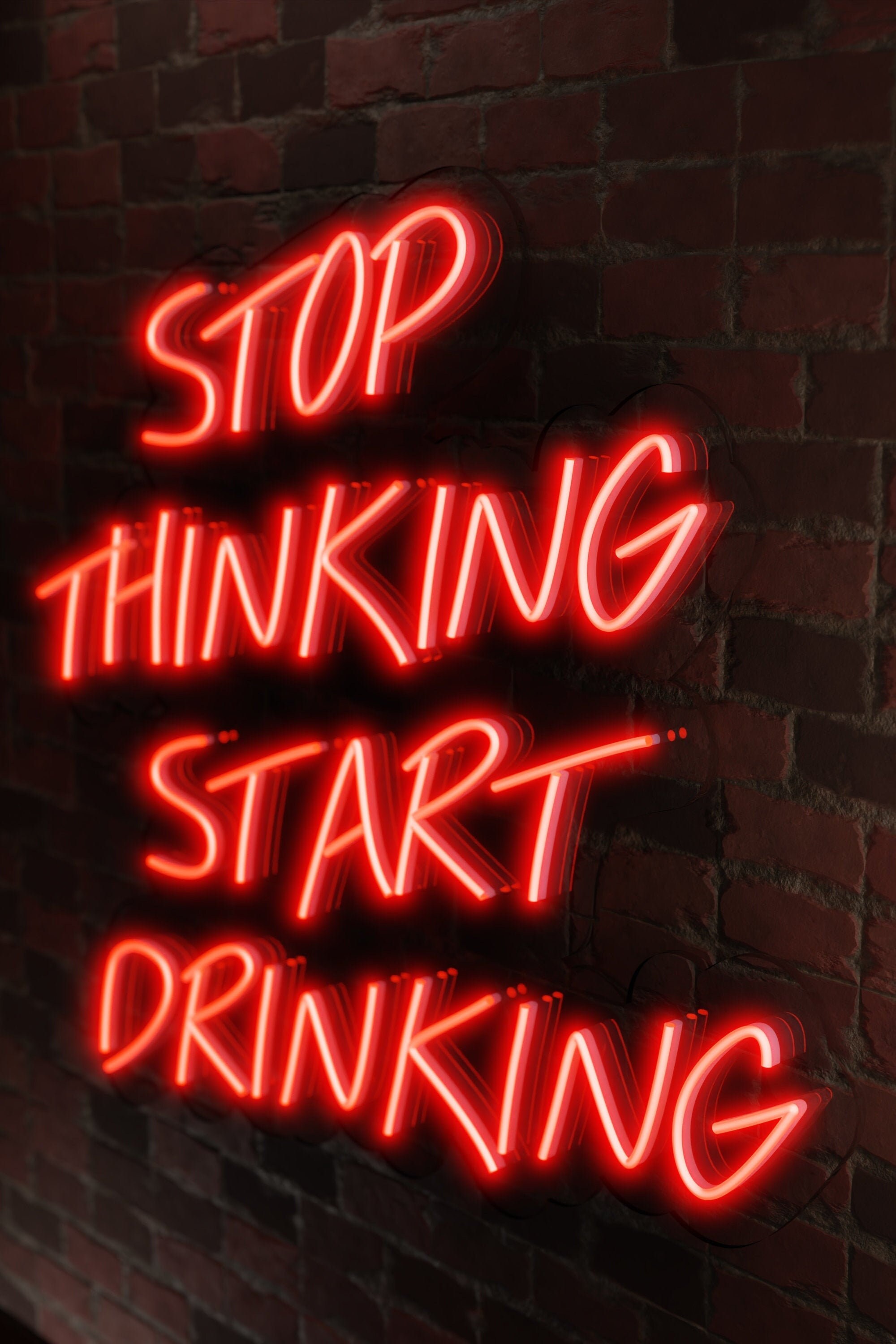 Spruch für Bar Custom Neon Sign Bar Bar Light Neon Spruch Etsy