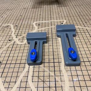 CNC / XCarve  Clamp Push Plate / Bump Stop, 1 Leg