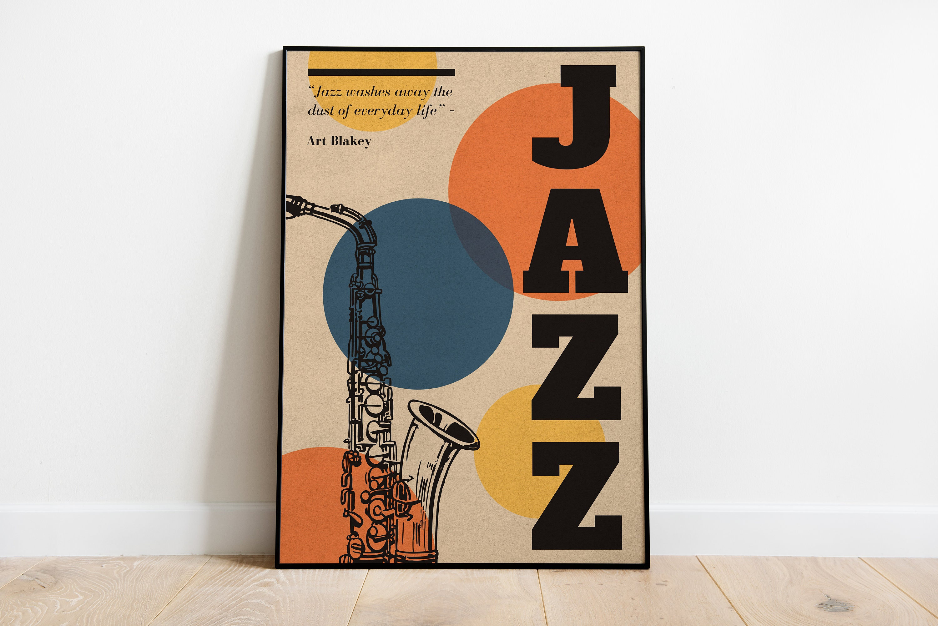 Jazz Poster Digital Download Music Print Art Poster Art | Etsy