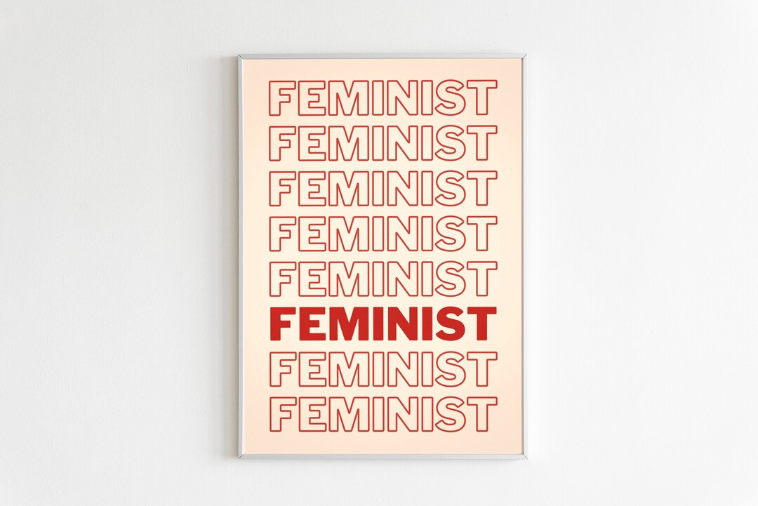 Feminist Poster Digital Download Power Print Feminist - Etsy