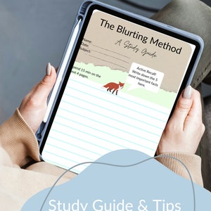 ¡Aproba tu examen! Guía de Estudio, Revisión con el Método Blurting.