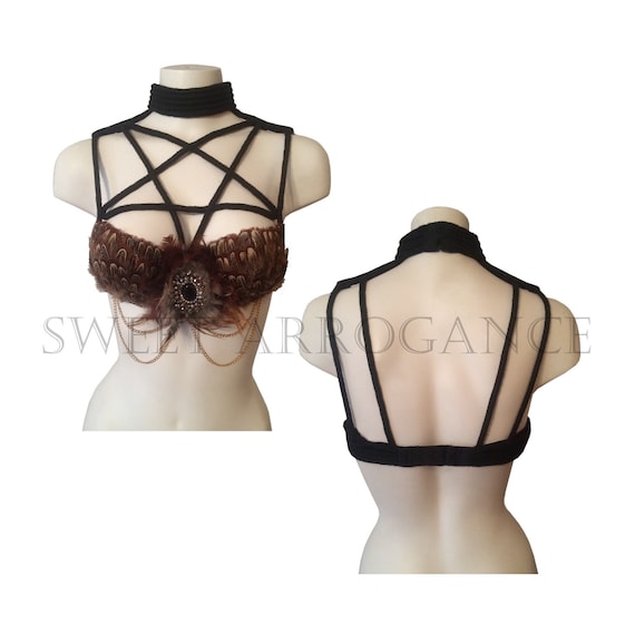 sexy viking lingerie Women Bikini Viking Hot Sexy Fancy Chainmail 3 Piece Set Bra+Pantie+Coif  Chainma main image 0