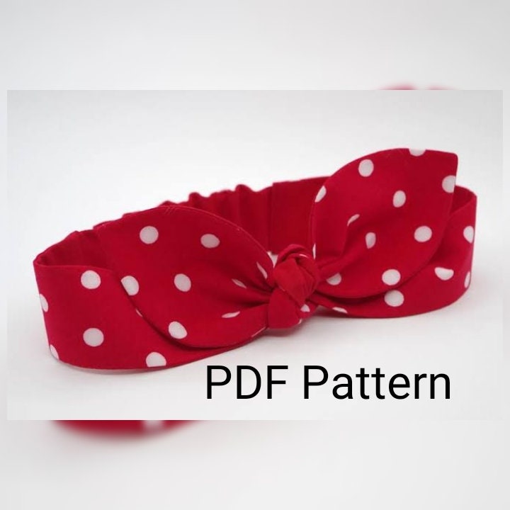 Baby Headband Sewing Pattern with foto instructions Pattern Etsy