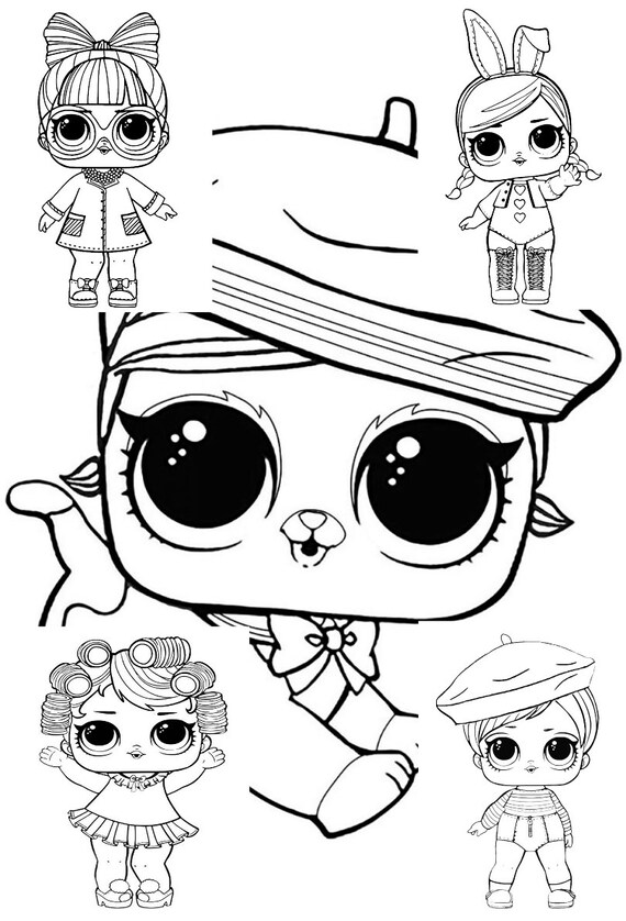 Download 5 Lol Coloring Page Coloring Book Pages Printable Coloring Etsy
