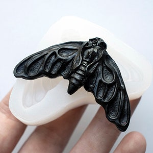 Silicone Moth  Mold -Food grade silicone mold -For epoxy resin