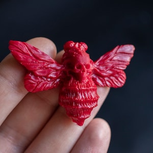 Silicone Bumblebee Skull  Mold