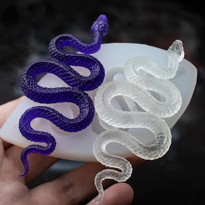 Snake Mold - Resin mold - Jewelry molds - Animal molds